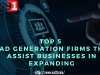 Top 5 Lead Generation Firms that assist businesses in expanding 