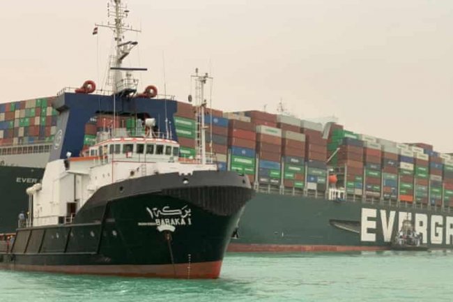 Four Point Plan chalked out by the department of Commerce to deal with Blockage of Suez Canal