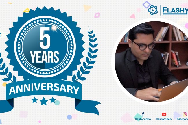FlashyVideo Completes 5 Years in the Business Explainer Video Industry