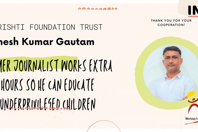 This Former Journalist Works Extra Hours So He Can Educate Underprivileged Children