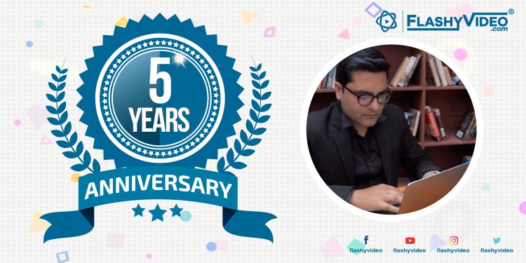 FlashyVideo Completes 5 Years in the Business Explainer Video Industry