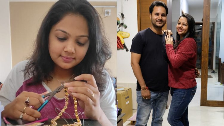 Vishwa Modi - A woman on mission to help 10 lakh ladies to be independent by learning handmade jewellery making business
