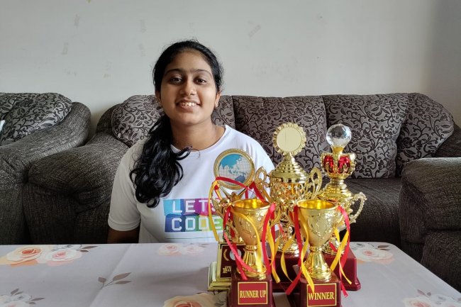 Shruti Bafna – 16 year old Web Developer