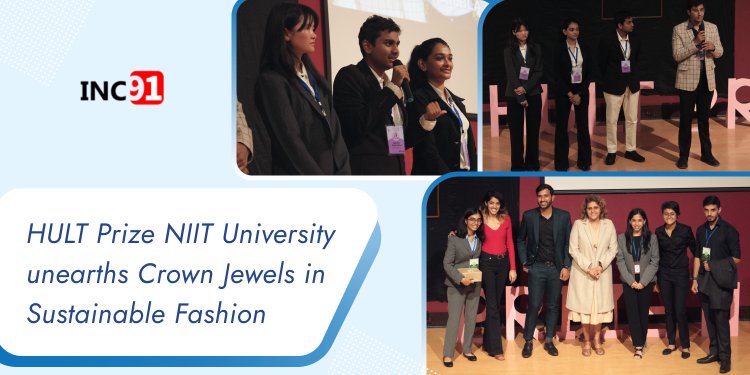 HULT Award Crown Jewels in Sustainable Fashion Discovered by NIIT University