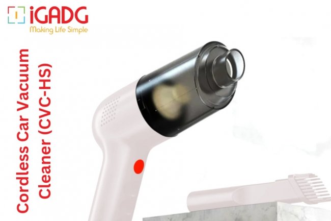 The iGADG 6000pa Cordless Car Vacuum is the Ultimate Solution for Keeping Your Vehicle Clean and Tidy!