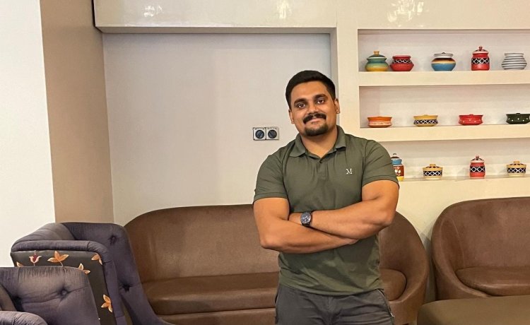 Ayush Thakur is the fitness instructor for New India and a former international martial artist.