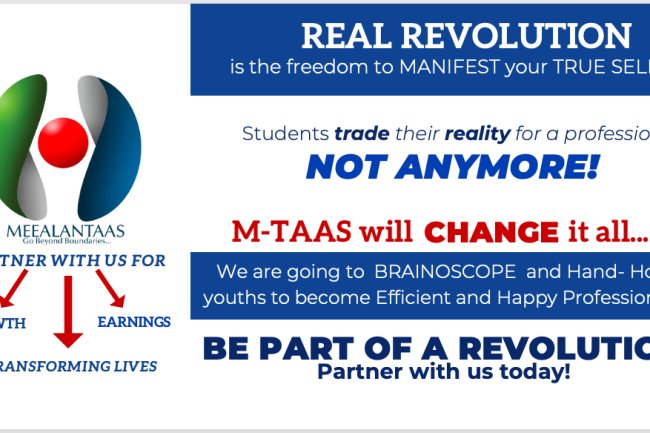 With India's First Innovative BRAINOSCOPE by Meealantaas Pvt. Ltd., Select the Appropriate Career Route Based on Your Natural Skills and Potential.