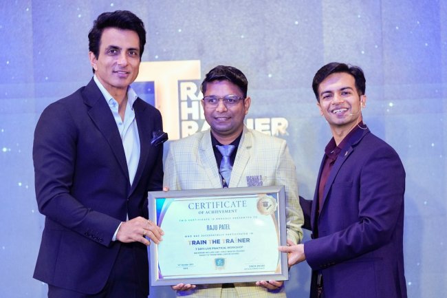 Life is a canvas on which you can paint your objectives and aspirations with perseverance and hard work: Coach Raju Patel