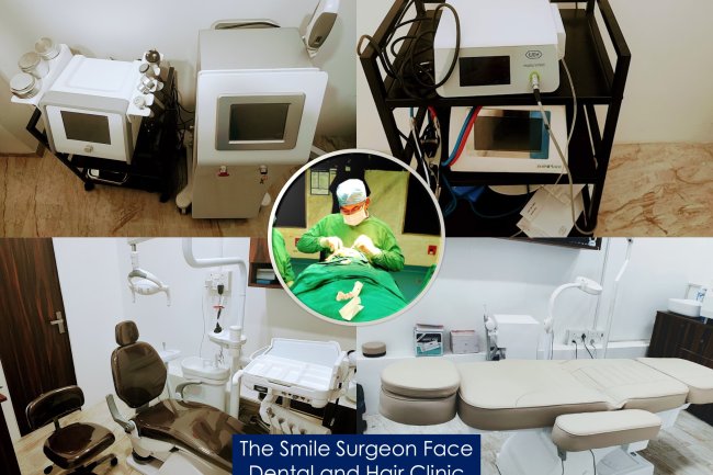 The Smile Surgeon Clinic Faridabad offers cutting-edge dental care and facial and oral surgery.