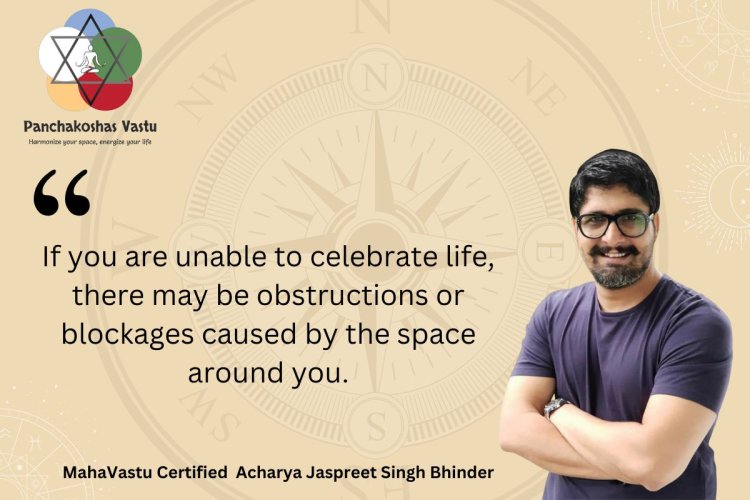 Unlocking Happiness and Well-being: Acharya Jaspreet Singh Bhinder (aka Bunny), MahaVastu Certified, Transforms Spaces with Expert Guidance.