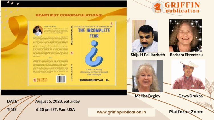 Motivation.al Strips Joins Hands with Gurusrinivas G for the Launch of 'The Incomplete Fear’.