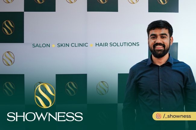 SHOWNESS Makes History: 100 Blowdry on Hyderabad’s Most Unforgettable Valen-Tons Day!