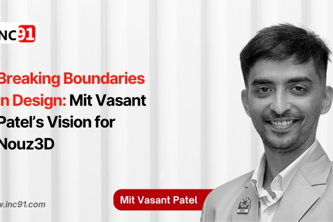 Breaking Boundaries in Design: Mit Vasant  Patel’s Vision for Nouz3D