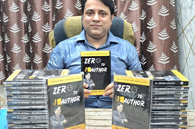 Dr. Abhishek Srivastav Launches Third Book ‘Zero to Author’ to Empower India’s Aspiring Writers