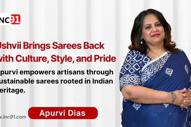 Apurvi Dias Sparks Saree Revolution with Purpose and Heritage