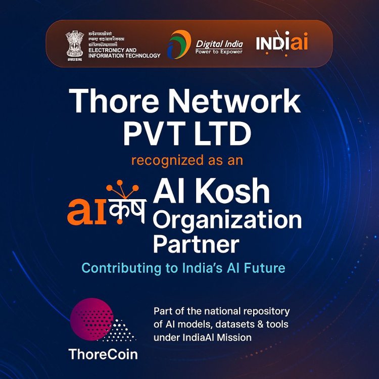 Thore Network PVT LTD Joins Prestigious AI Kosh Initiative, Driving India's AI Ecosystem.
