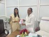 Kanchan Verma Honoured for the book “Lifestyle Reset” by Health Minister Shri Irfan Ansari