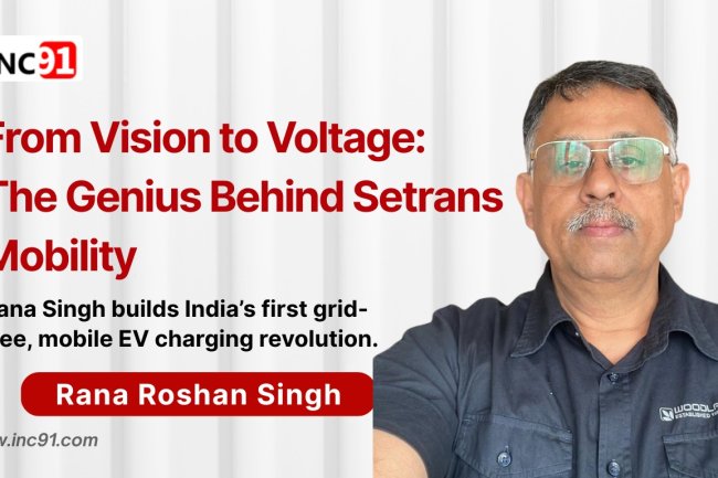 Powering the Future: How Rana Roshan Singh is Redefining EV Infrastructure with Setrans Mobility