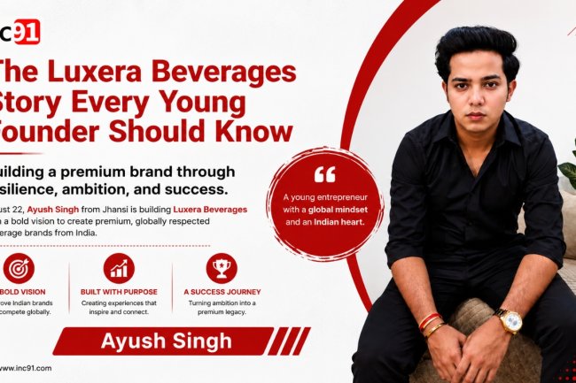 Building India's Next Premium Beverage Brand: The Visionary Journey of Ayush Singh and Luxera Beverages