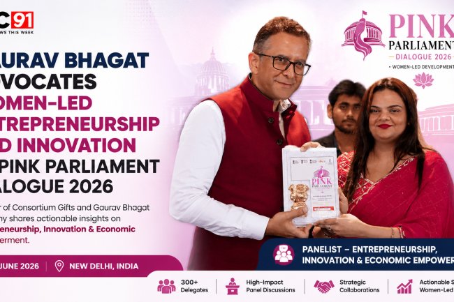 Gaurav Bhagat Advocates Women-Led Entrepreneurship and Innovation at Pink Parliament Dialogue 2026