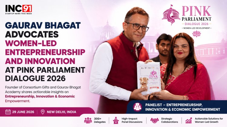 Gaurav Bhagat Advocates Women-Led Entrepreneurship and Innovation at Pink Parliament Dialogue 2026