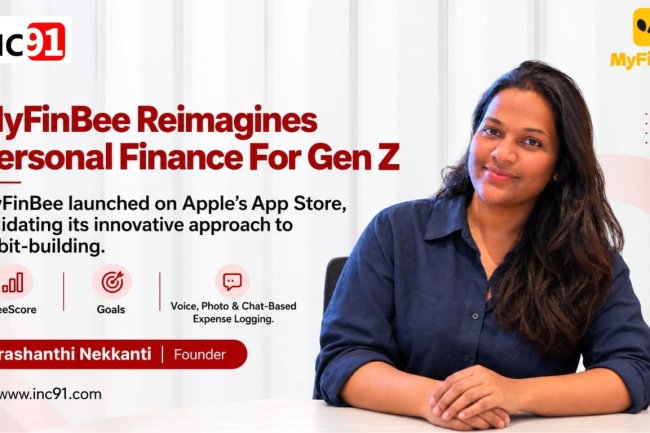 Prashanthi Nekkanti Is Reimagining Personal Finance for Gen Z Through MyFinBee