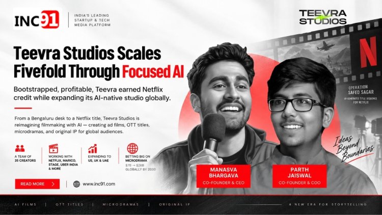 Manasva Bhargava & Parth Jaiswal: How Teevra Studios Built an AI Film Studio