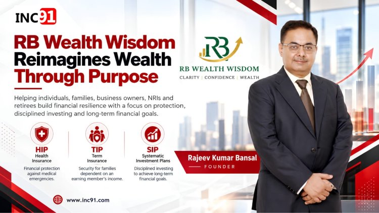 Rajeev Kumar Bansal: Reimagining Wealth Creation Through Protection, Purpose and Financial Independence